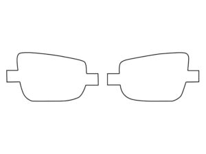 2023-2025 Acura Integra, A-Spec, Fog Light Cover Film
