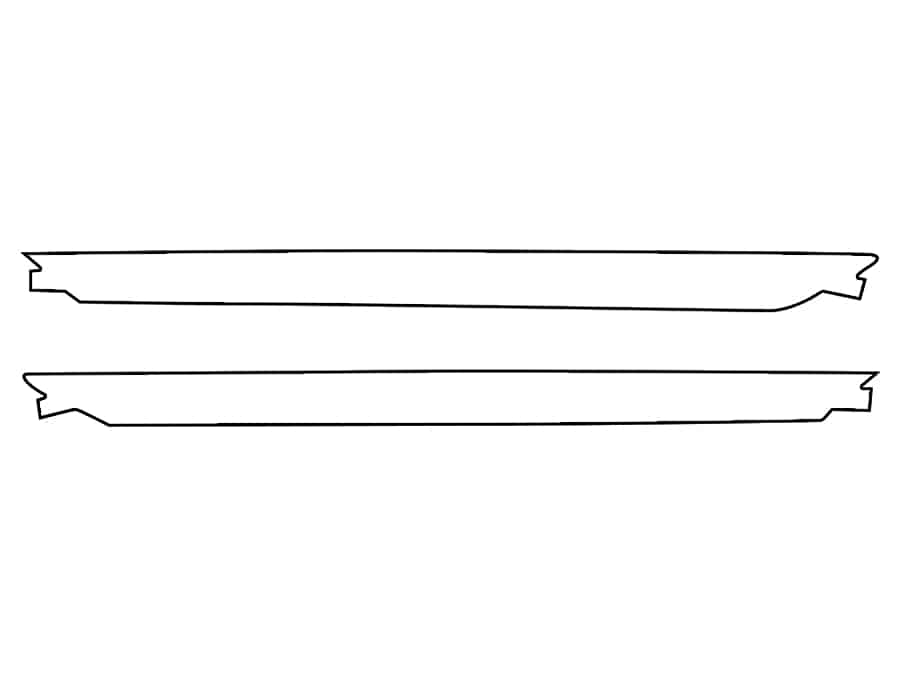 2019-2025 Audi E-tron, SUV, Rear Marker Cover Film - Image 1