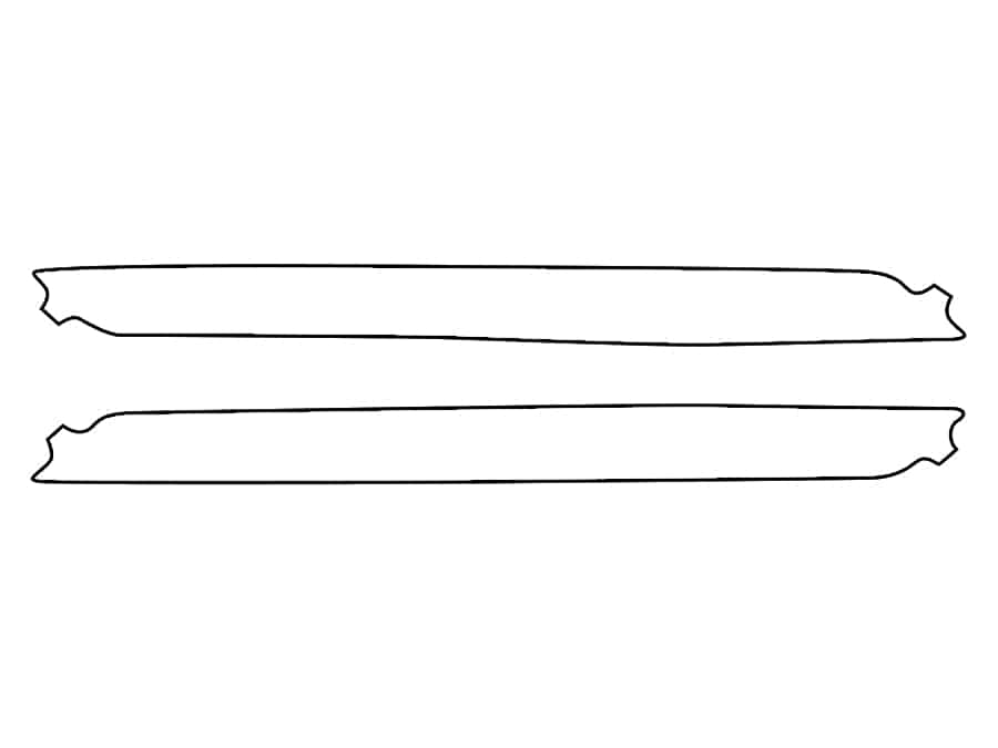 2021-2025 Audi Q5, All, Rear Marker Cover Film - Image 1