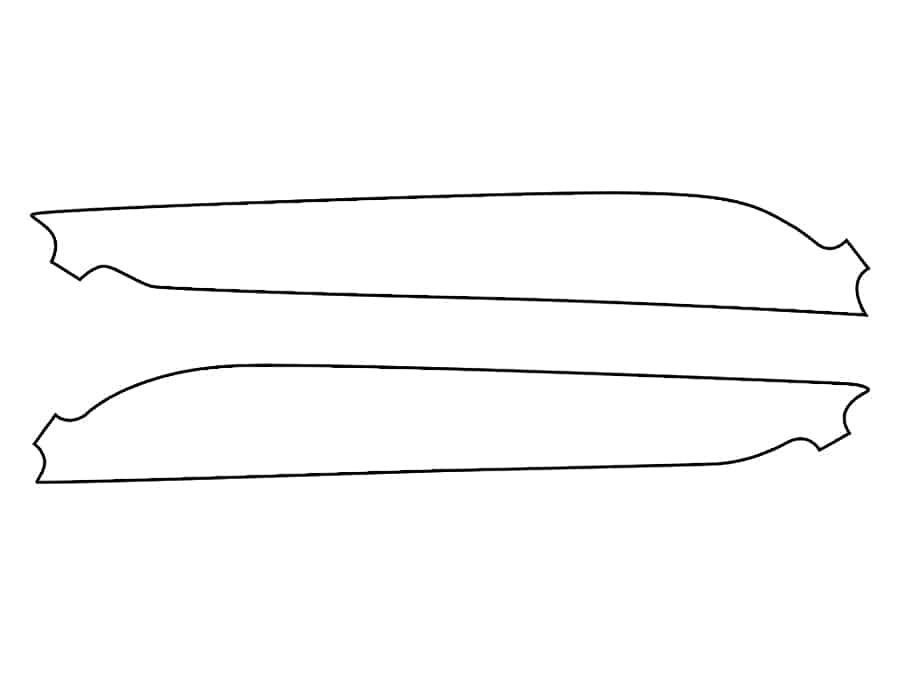 2019-2020 Buick Envision, All, Rear Marker Cover Film - Image 1