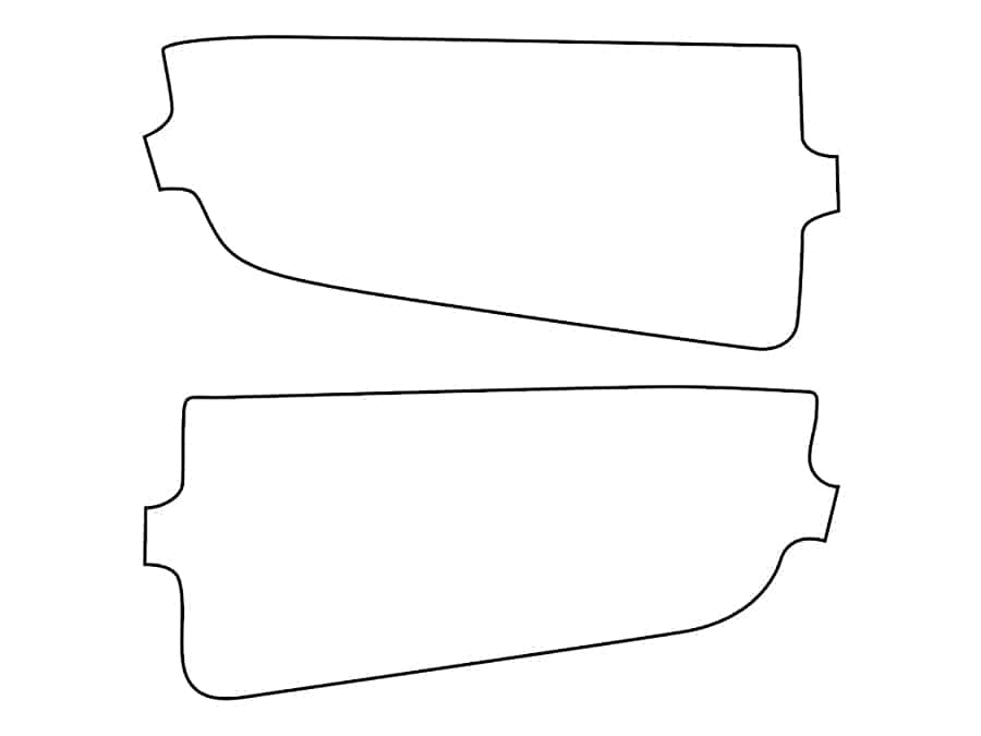 2022-2025 GMC Hummer, All, Fog Light Cover Film - Image 1