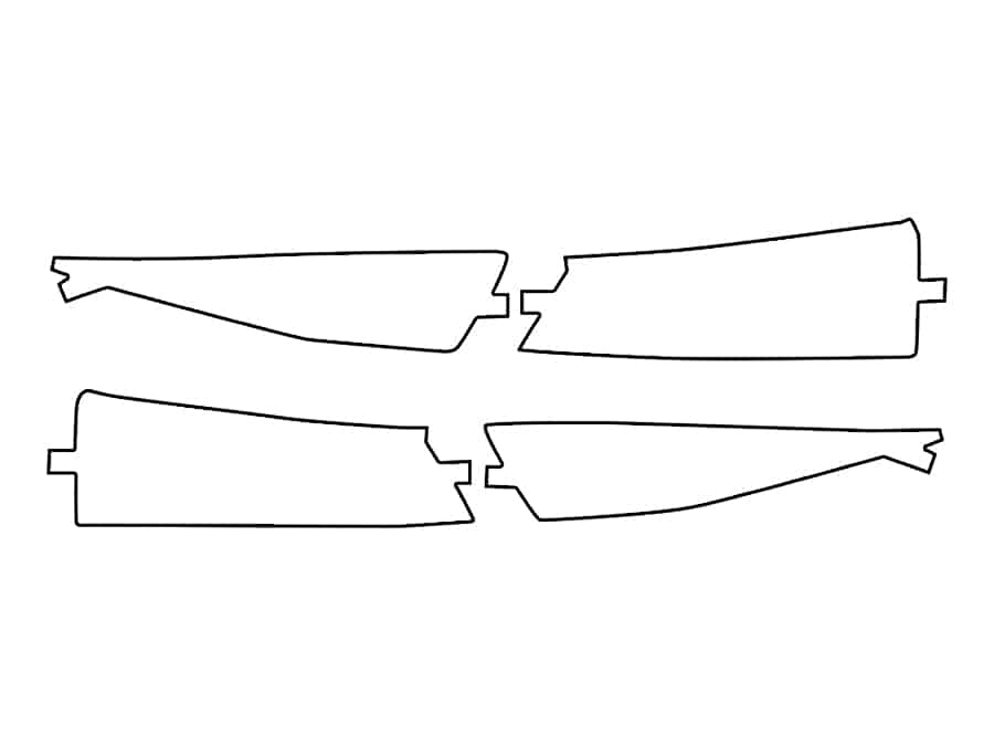 2021-2023 Hyundai Elantra, Sedan, Reverse Light Cover Film - Image 1