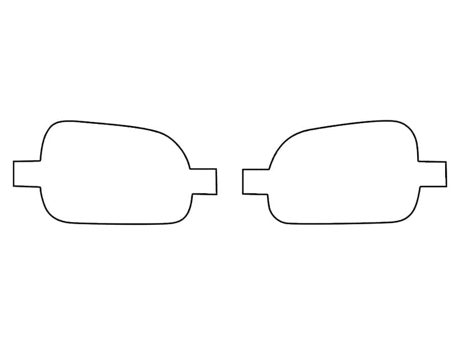 2021-2025 Infiniti Q60, All, Fog Light Cover Film - Image 1