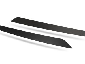 2020-2026 Chevrolet Corvette wickerbill, fits all with OEM high wing, 2 piece, black - Thumbnail Image 7