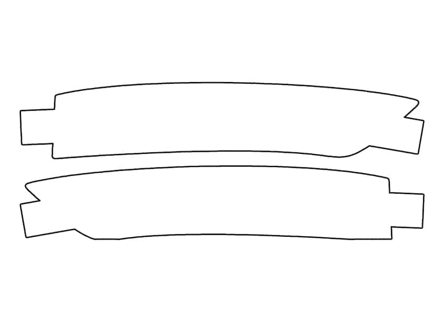 2020-2025 Lincoln Corsair, All, Side Marker Cover Film - Image 1