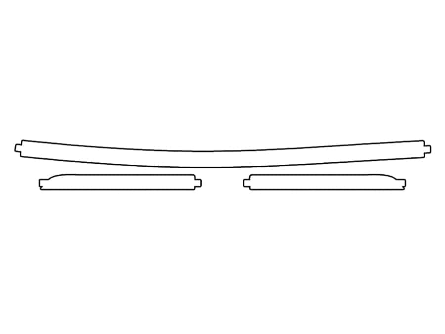 2022-2024 Lincoln Navigator, All, Rear Marker Cover Film - Image 1