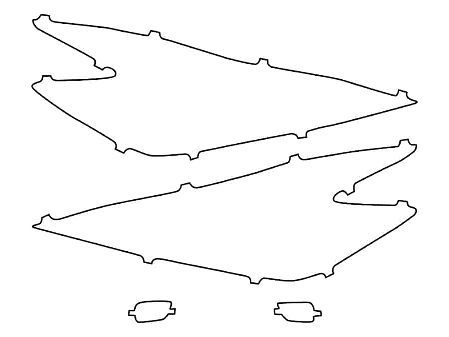 2021-2024 Nissan Murano, All, Headlight Cover Film - Image 1