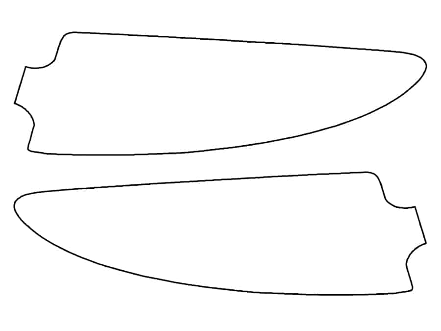 2024-2025 Subaru Legacy, All, Rear Marker Cover Film - Image 1