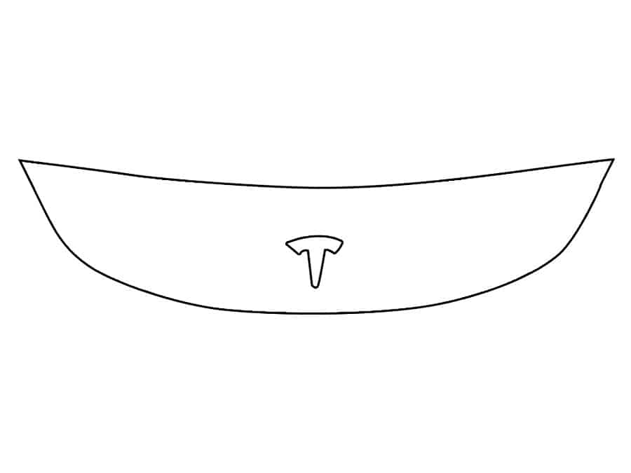 2018-2023 Tesla Model 3, All, Invisible Bug Guard - Image 1