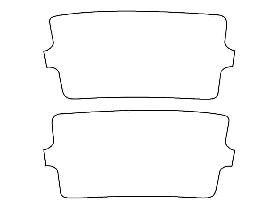 2016-2023 Toyota Tacoma, All, Reverse Light Cover Film - Image 1