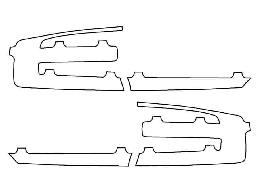 2022-2025 Volvo C40 Recharge, All, Reverse Light Cover Film - Image 1