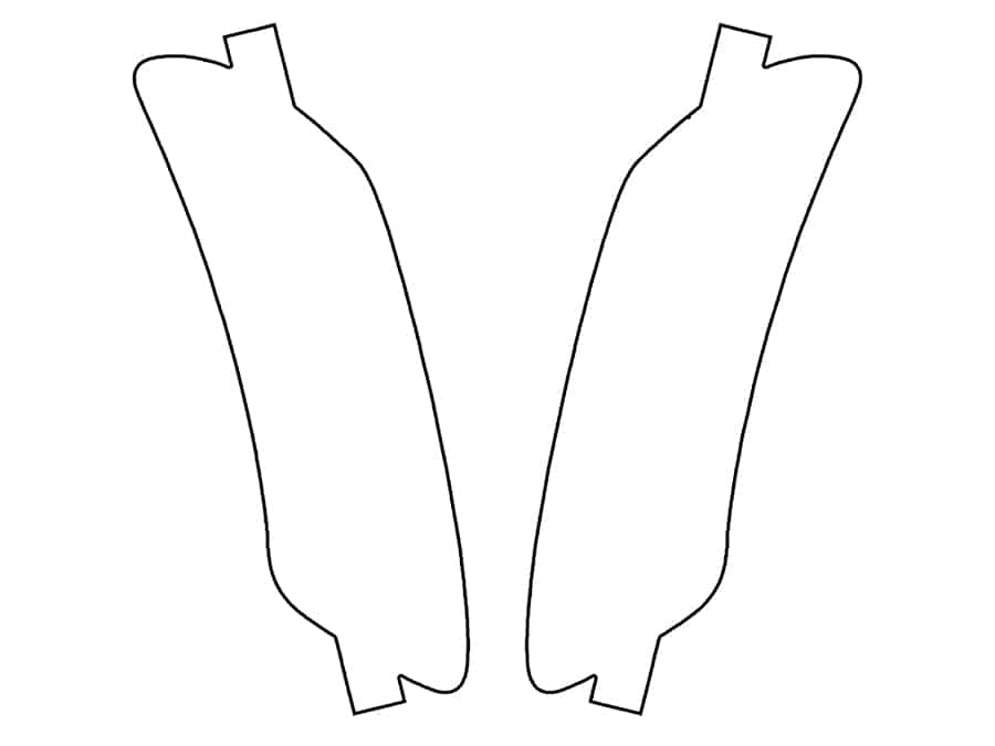 2019-2020 Volkswagen Arteon, All, Side Marker Cover Film - Image 1