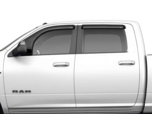 2010-2026 Ram Truck, 2500, 3500, (Except Single Cab), Bubble Extended Ventgard, Front and Rear Doors, Smoke