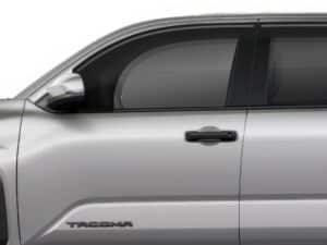 2024-2026 Toyota Tacoma, All, Bubble Extended Ventgard, Front Doors, Smoke