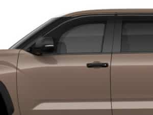 2022-2026 Toyota Tundra, All, Bubble Extended Ventgard, Low Profile, Front Doors, Smoke