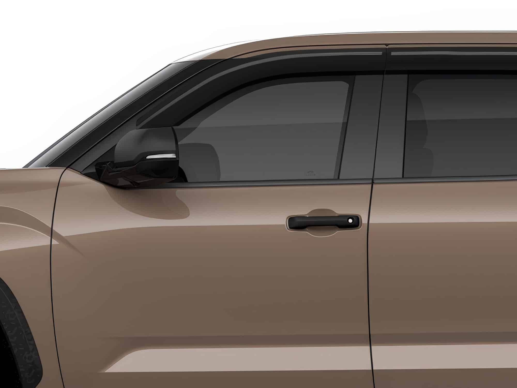 2022-2026 Toyota Tundra, Ventgard Sport, Low Profile, Front Doors, Smoke - Image 1