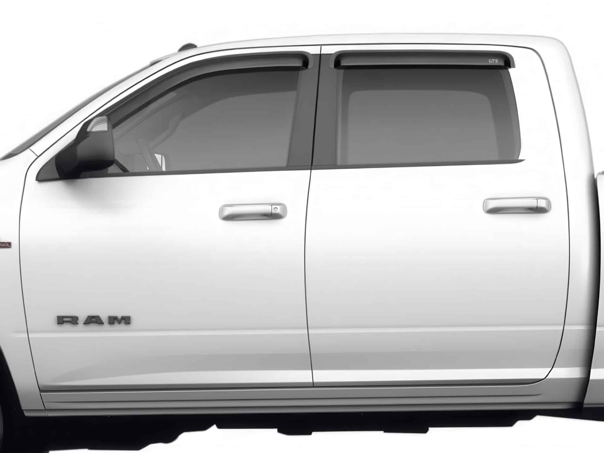 2010-2026 Ram Truck, Ventgard Sport, Front and Rear Doors, Smoke - Image 1