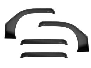 2017-2026 Ford F-250, Bubble Extended Ventgard, Front and Rear Doors, Smoke - Thumbnail Image 2