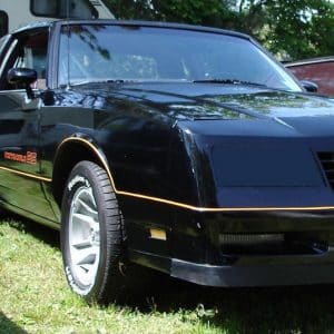 1983-1988 Chevrolet Monte Carlo, Headlight Cover, 2 Piece, Smoke