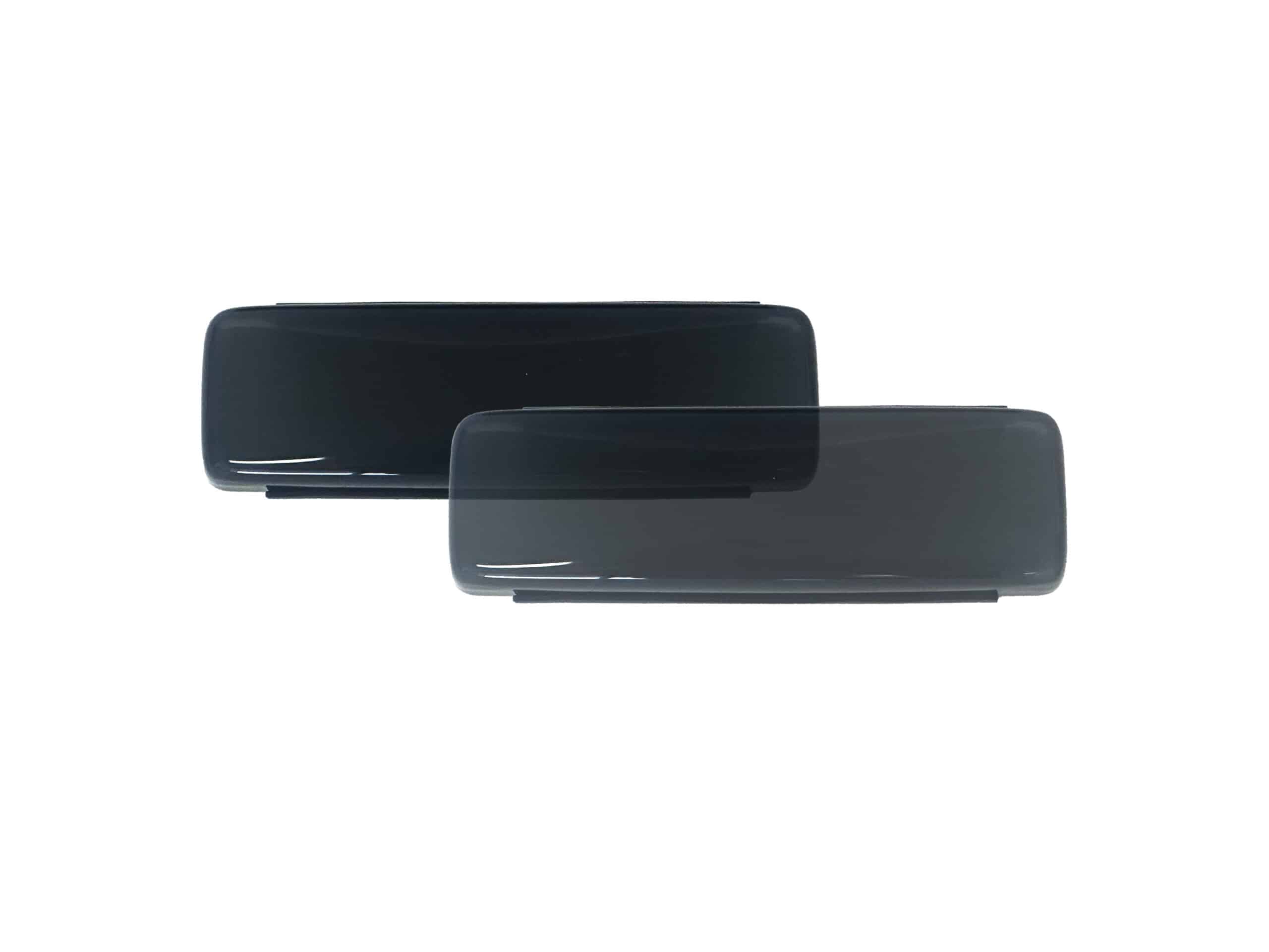 1993-1997 Chevrolet Camaro, Driving Light Cover, 2 Piece, Smoke - Image 1