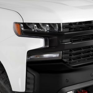 2019-2022 Chevrolet Silverado, Headlight Cover, 6 Piece, Clear