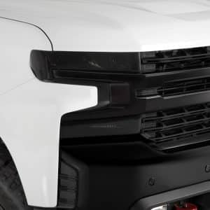 2019-2022 Chevrolet Silverado, Headlight Cover, 6 Piece, Smoke