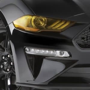 2018-2023 Ford Mustang, Headlight Cover, Transparent Yellow