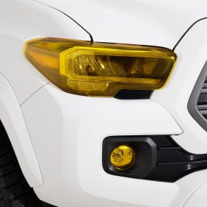 2016-2023 Toyota Tacoma, Headlight Cover, 2 Piece, Transparent Yellow