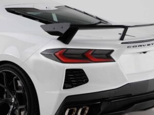 2020-2026 Chevrolet Corvette, Taillight Lens Cover Set, 10 Piece, Smoke