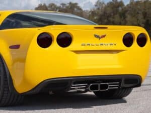2005-2013 Chevrolet Corvette, Taillight Cover, 4 Piece, Carbon Fiber Look
