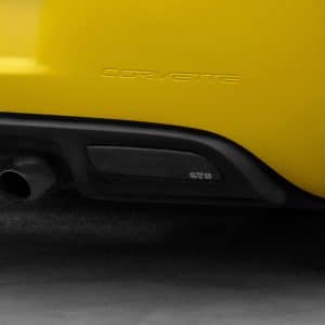 2005-2013 Chevrolet Corvette, Reverse Light Covers, 2 Piece, Carbon Fiber Look