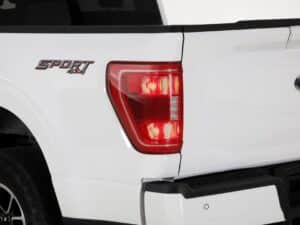 2021-2026 Ford F-150, All, Except Raptor, Taillight Cover, 2 Piece, Carbon Fiber Look - Thumbnail Image 2