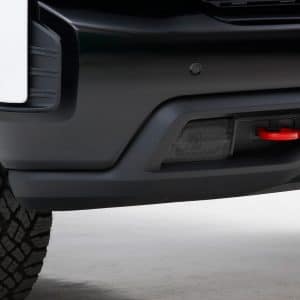 2019-2022 Chevrolet Silverado, Fog Light Covers, 2 Piece, Carbon Fiber Look