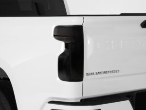 2019-2025 Chevrolet Silverado, Taillight Cover, 2 Piece, Smoke