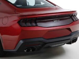 2024-2026 Ford Mustang, Convertible Only, Black Out Panel Kit, Carbon Fiber Look - Thumbnail Image 1