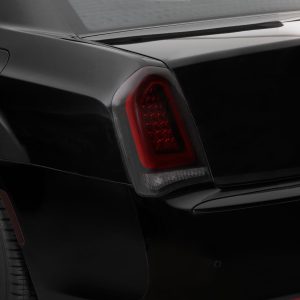 2015-2023 Chrysler 300, Taillight Cover Kit, 4 Piece, Carbon Fiber Look