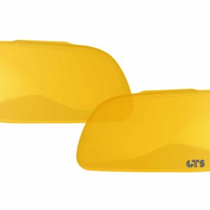 2010-2012 Ford Mustang, Fog Light Covers, 2 Piece, Transparent Yellow