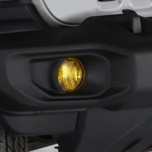 1987-1993 Ford Universal, 5 1/2 x 3 Inch,4 1/2 Inch Round,Driving Light Cover, 2 Piece, Transparent Yellow